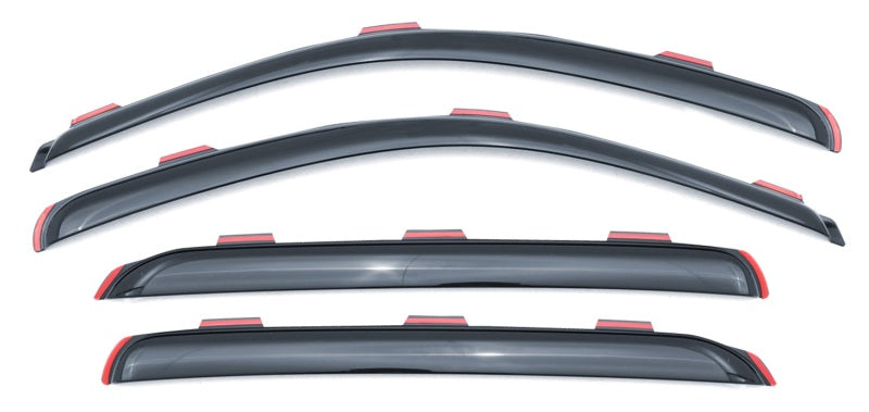 Lund 07-17 Toyota Tundra Double Cab Ventvisor Elite Window Deflectors - Smoke (4 Pc.) LUND