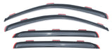 Lund 04-14 Ford F-150 SuperCab Ventvisor Elite Window Deflectors - Smoke (4 Pc.) LUND