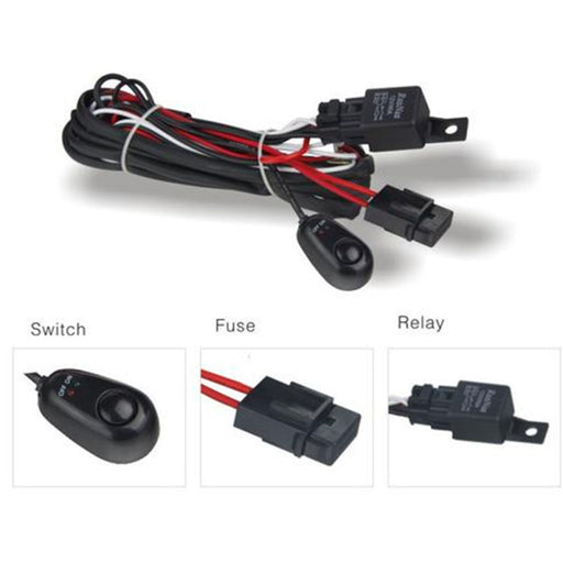 DV8 Offroad Wiring Harness w/ Relay & Switch DV8 Offroad