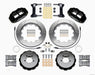 Wilwood Narrow Superlite 6R Front Hat Kit 14.00in 1999-2012 Subaru WRX w/Lines