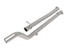 aFe Vulcan Series 3in 304 Stainless Steel Muffler Delete Pipe 2021 Ram 1500 TRX V8-6.2L (sc) aFe