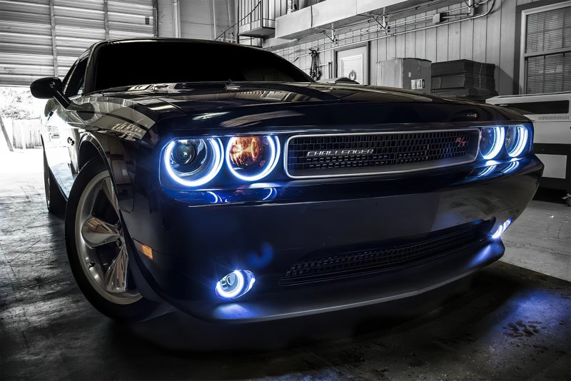 Oracle 0814 Dodge Challenger Dynamic Surface Mount Headlight/Fog Light Halo Kit COMBO  SEE WARRANTY ORACLE Lighting