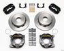 Wilwood Forged Dynalite P/S Park Brake Kit Big Ford New 2.50in Offset Currie Blank