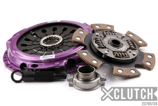 XClutch 01-04 Mitsubishi Eclipse Spyder GT 3.0L Stage 2R Extra HD Sprung Ceramic Clutch Kit XCLUTCH