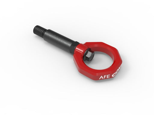 aFe Control Front Tow Hook Red 20-21 Toyota GR Supra (A90) aFe
