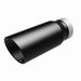 MagnaFlow Tip Stainless Black Coated Single Wall Round Single Outlet 5in Dia 4in Inlet 13in L Magnaflow