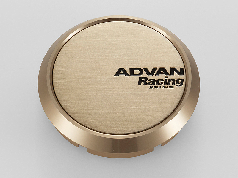 Advan 63mm Flat Centercap - Bronze Alumite Advan