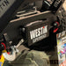 Westin Winch Mount License Plate Re-locator - Black Westin