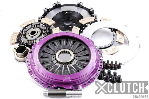 XClutch 07-17 Mitsubishi Lancer EVO X 2.0L 9in Twin Sprung Ceramic Clutch Kit XCLUTCH