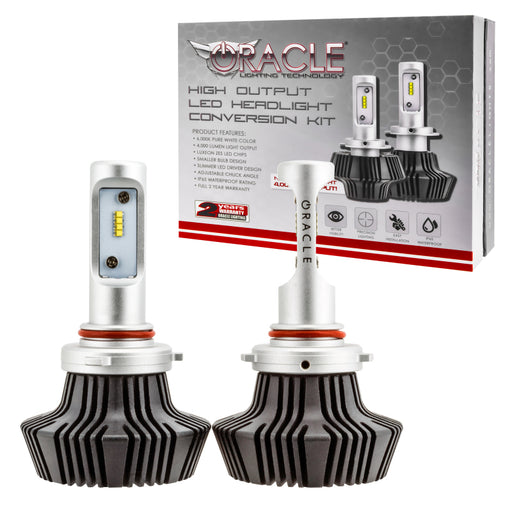 Oracle 9005 4000 Lumen LED Headlight Bulbs (Pair) - 6000K SEE WARRANTY ORACLE Lighting