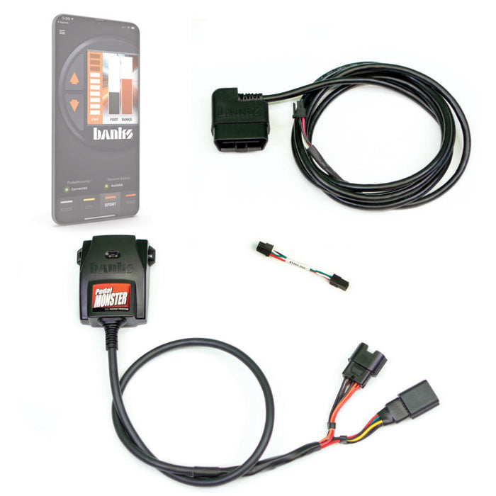 Banks Power Pedal Monster Kit (Stand-Alone) - Molex MX64 - 6 Way - Use w/Phone Banks Power