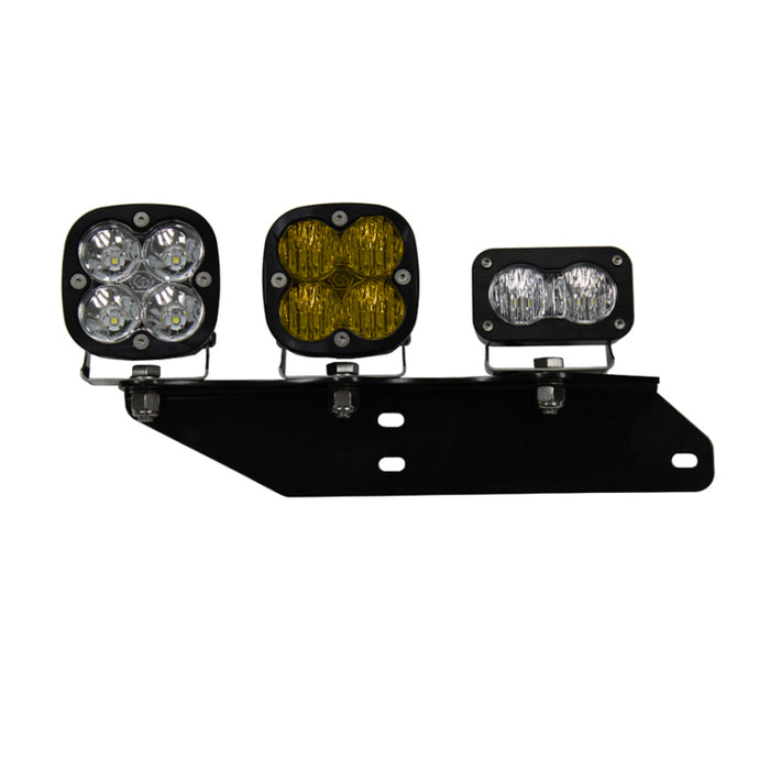 Baja Designs 17-18 F-150 Raptor Fog Light & Sportsmen Fog Pocket Kit - Amber Baja Designs