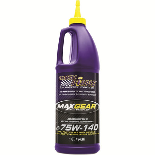 Royal Purple Max Gear Synthetic 75W-140 Gear Oil (Canada) - 1 Quart Royal Purple