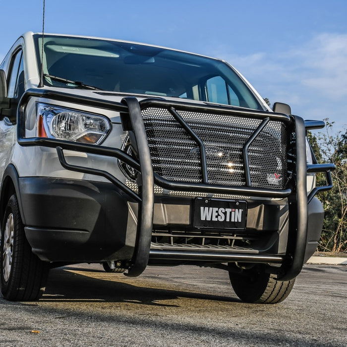 Westin 15-21 Ford Transit 150/250/350 HDX Grille Guard - Black Westin