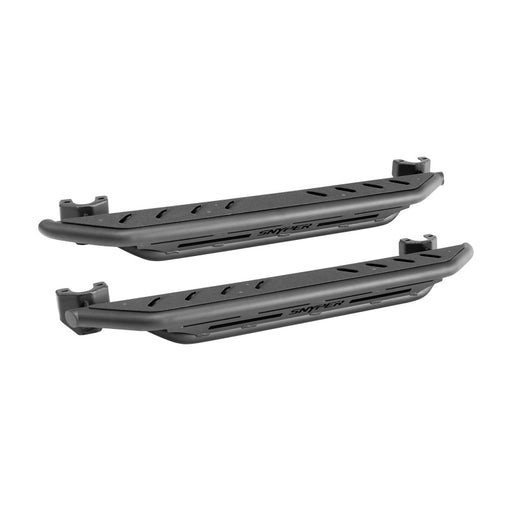 Westin/Snyper 07-17 Jeep Wrangler Triple Tube Rock Rail Steps - Textured Black Westin