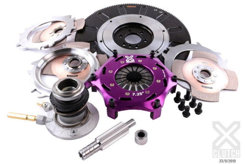 XClutch 98-02 Chevrolet Camaro Z28 5.7L 7.25in Triple Lightweight Solid Ceramic Clutch Kit XCLUTCH