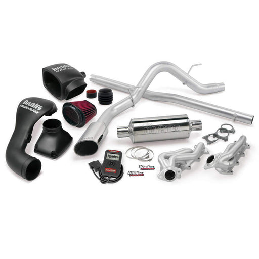 Banks Power 04-08 Ford 5.4L F-150 SCLB/ECMB PowerPack System - SS Single Exhaust w/ Chrome Tip Banks Power