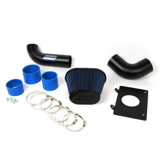 BBK 86-93 Mustang 5.0 Cold Air Intake Kit - Fenderwell Style - Blackout Finish BBK