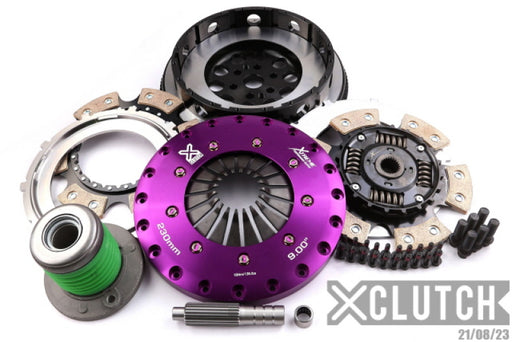 XClutch 15-23 Ford Mustang EcoBoost Premium 2.3L 9in Twin Sprung Ceramic Clutch Kit XCLUTCH