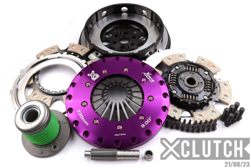 XClutch 15-23 Ford Mustang EcoBoost Premium 2.3L 9in Twin Sprung Ceramic Clutch Kit XCLUTCH