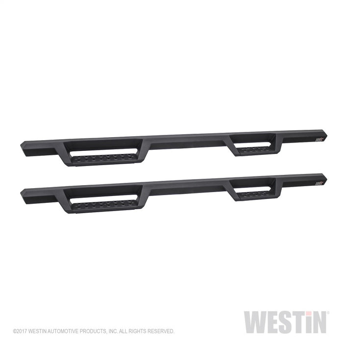 Westin/HDX 17-18 Ford F-150 SuperCrew Drop Nerf Step Bars - Textured Black Westin