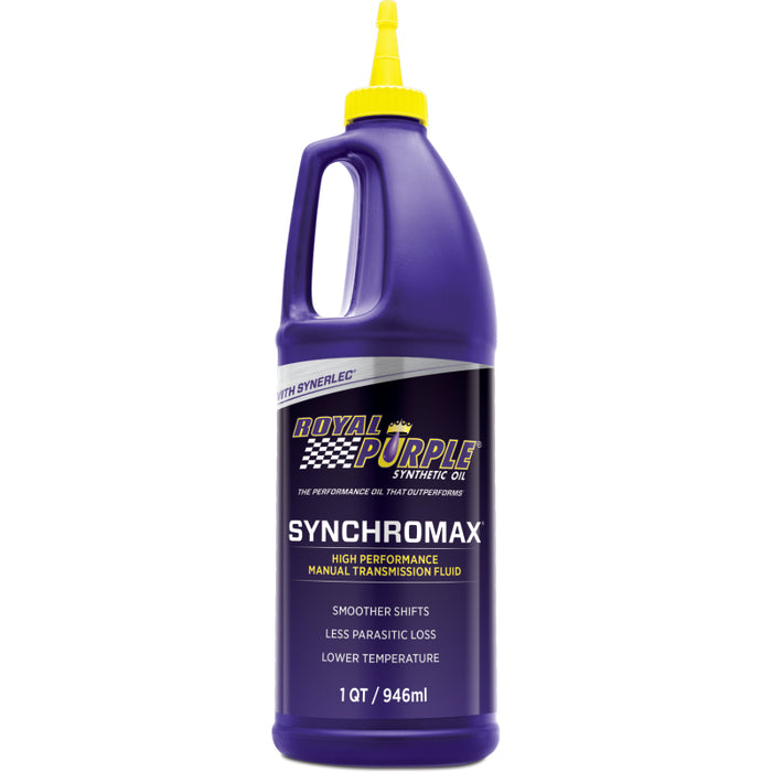 Royal Purple Synchromax Synthetic Manual Transmission Fluid - 1 Quart Royal Purple