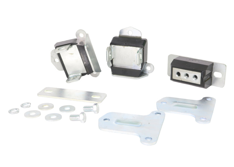 Whiteline 1963-1982 Chevrolet Corvette Complete Engine and Transmission Mount Set Whiteline