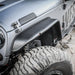 Westin/Snyper 07-17 Jeep Wrangler Tube Fenders - Front - Textured Black Westin
