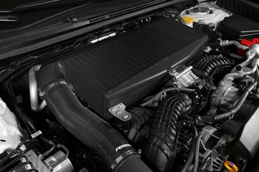 Perrin 22-23 Subaru WRX Top Mount Intercooler (TMIC) - Black Perrin Performance