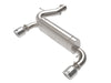aFe Vulcan 3in 304 SS Axle-Back Exhaust 2021 Ford Bronco L4-2.3L (t)/V6-2.7L (tt) w/ Polished Tips aFe