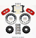 Wilwood AERO6 Front Hat Kit 14.00 Drilled Red 63-87 C10 w/ Wilwood Pro Spindles