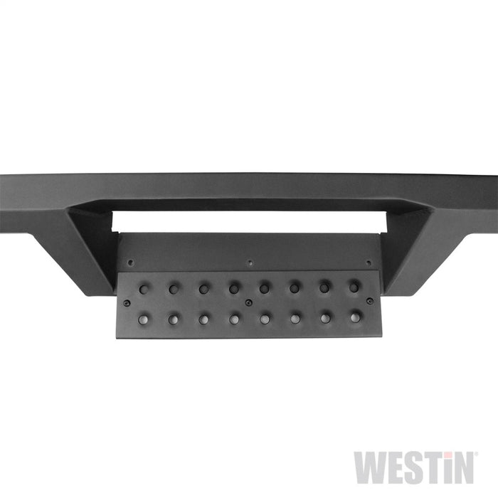 Westin/HDX 16-18 Nissan Titan XD Crew / 17-18 Titan Crew Cab Drop Nerf Step Bars - Textured Black Westin