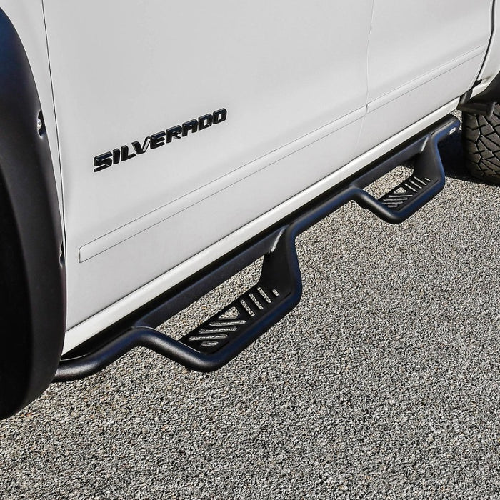 Westin 14-18 Chevrolet Silverado / GMC Sierra Crew Cab Outlaw Nerf Step Bars (Excl. Diesel) Westin