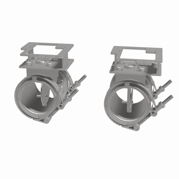 MagnaFlow 2018 Ford Mustang V8-5.0LGAS Exhaust Acc - 2.5in ID/OD - 304SS - Integrated V-Band Flanges Magnaflow