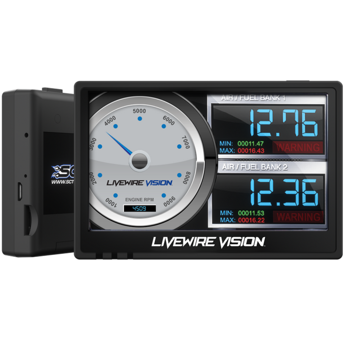 SCT Performance Livewire Vision Performance Monitor (for 1996+ Ford Vehicles) SCT Performance