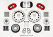 Wilwood Narrow Superlite 6R Front Hub Kit 14.00in Drill Red Magnum Force Drop Spindle