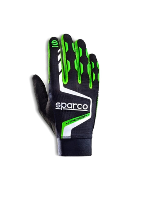 Sparco Gloves Hypergrip+ 11 Black/Green SPARCO