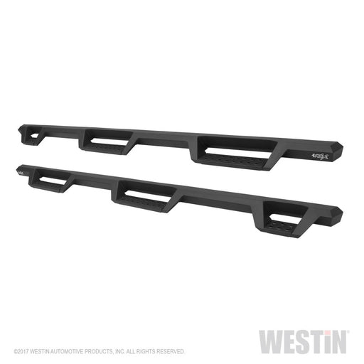 Westin 10-18 Dodge Ram Crew Cab 5ft & 6ft Bed HDX Drop Wheel-To-Wheel Nerf Step Bars Westin