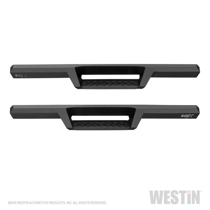 Westin/HDX 07-17 Jeep Wrangler 2Dr Drop Nerf Step Bars - Textured Black Westin