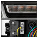 Spyder 20-23 Chevy Silverado 2500/3500 Proj Headlights - LED DRL - Black PRO-YD-CSHD20SI-SEQ-BK SPYDER