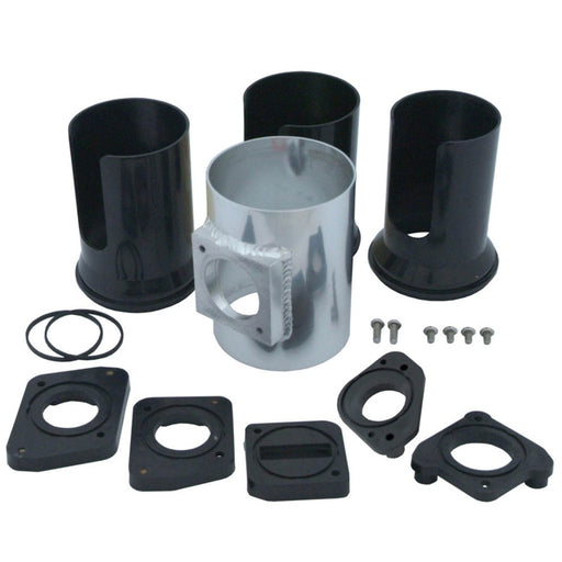 Spectre Mass Air Flow Sensor Adapter Kit (3in.) - Aluminum Spectre