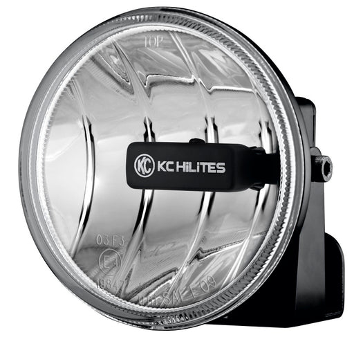 KC HiLiTES 4in. Gravity G4 LED Light 10w SAE/ECE Clear Fog Beam (Pair Pack System) KC HiLiTES