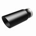 MagnaFlow Tip Stainless Black Coated Single Wall Round Single Outlet 5in Dia 4in Inlet 13in L Magnaflow