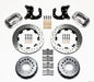 Wilwood Forged Dynalite P/S Rear Kit Drilled Polished Big Ford 2.36in Offset
