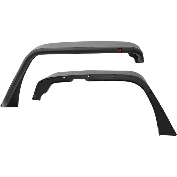 Westin/Snyper 07-17 Jeep Wrangler Tube Fenders - Front - Textured Black Westin
