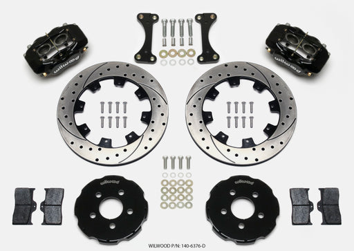 Wilwood Forged Dynalite Front Hat Kit 12.19in Drilled 00-04 PT Cruiser/03-04 SRT/4
