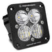 Baja Designs Squadron Pro Driving/Combo Pattern Flush Mount Black LED Light Pod - Clear Baja Designs