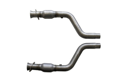 BBK 05-15 Dodge Challenger Charger Short Mid X Pipe w Catalytic Converters 2-3/4 For LT Headers BBK
