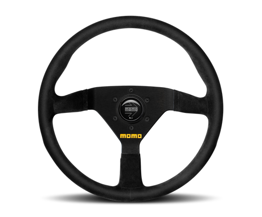 Momo MOD78 Steering Wheel 350 mm -  Black Suede/Black Spokes MOMO