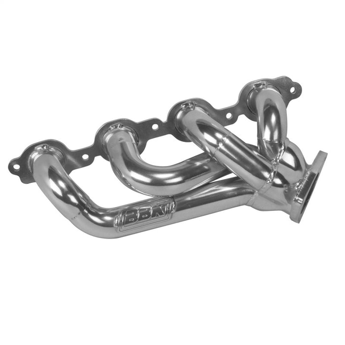 BBK 14-18 GM Truck 5.3/6.2 1 3/4in Shorty Tuned Length Headers - Polished Silver Ceramic BBK